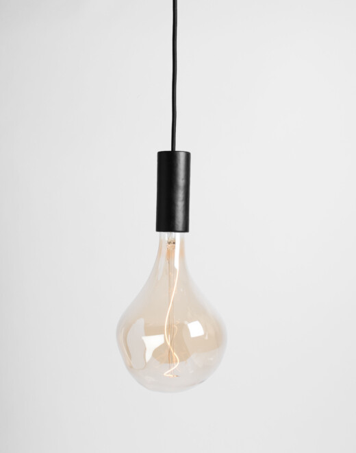 Roddo 12 Verouderd ijzer + Led Lamp Voronoi II Amber